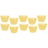 Foremki papilotki muffinki babeczki złoty 10x